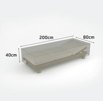 COVERTOP mérsékelten vízálló bútortakaró szövet 200 x 80 x m.40 cm 2.Kép