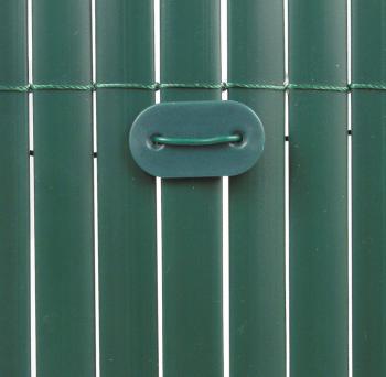 PLASTICANE félovális profilú műanyag nád 1,5x3m zöld 4.Kép